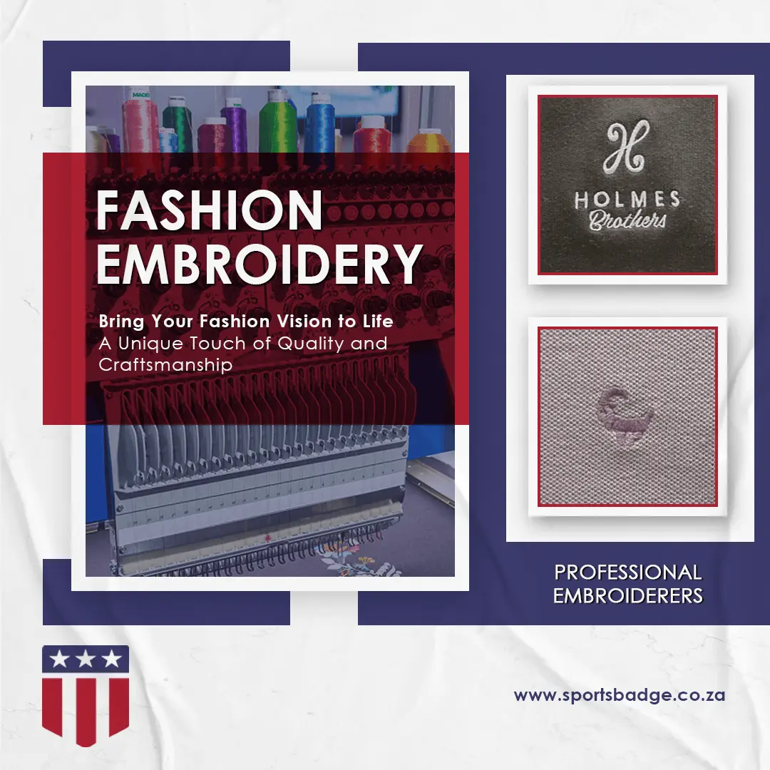 Custom Embroidered Fashion-Embroidery in South Africa